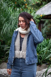 Debbie Bliss Yarn: Knitting Pattern Download - Two Tone Scarf