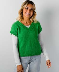 52 Weeks Of Free Patterns: FREE Knitting Pattern -  Easy Modern Vest