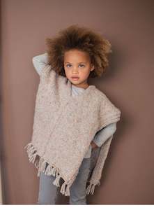 52 Weeks Of Free Patterns: FREE Knitting Pattern -  Orion Kids Poncho