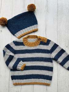 FREE Sweater and Beanie Pattern - EasyWash 8ply Yarn
