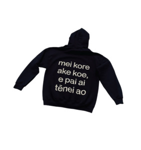 Te Reo Māori Hoodie WORDS TO HEAL YOU