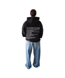 Products: REASONS TO STAY Hoodie WORDS TO HEAL YOU