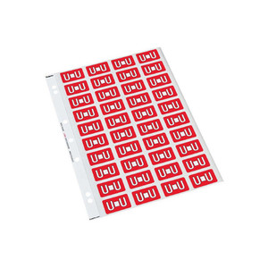 Codafile Alphabetical Labels U WORK BUDDY