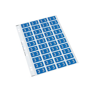 Products: Codafile Numeric Labels - 3 (200 Labels) WORK BUDDY