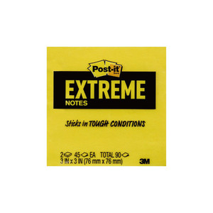 Post-it Extreme Notes 76x76mm Assorted, Pack of 2 WORK BUDDY