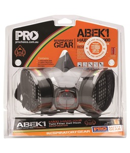 Products: Assembled Maxi 2000 Half Mask with ABEK1 Cartridges - Multigas