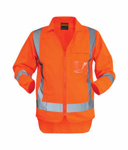 Products: Vest TTMC-W17 Polyester Long Sleeve - Orange (V5LS)