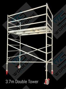 Aluminium Tower 2.5l x 1.3w x 3.7m High
