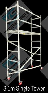 Products: Aluminium Tower 2.0l x 0.73w x 3.1m High
