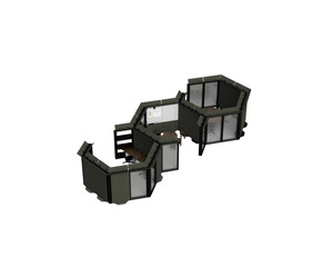 Workplace Systems: Agile Wall, Honeycomb Configuration