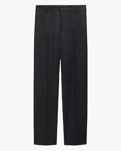 Mens Suits Sets: Straight Leg Wool Trousers