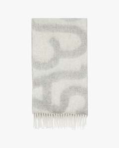 Christmas Gift Guide For Her: Jacquard Logo Scarf