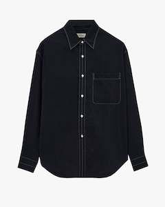 Easy Shirt w Contrasted Stitch
