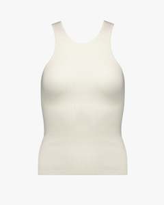 Harper Fine Ribbed Cashmere Tank