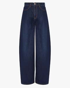 Womens Jeans: Chester Denim Wide Leg Jean