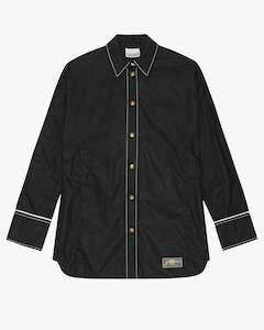 Womens Suits Sets: Cotton Poplin Raglan Shirt