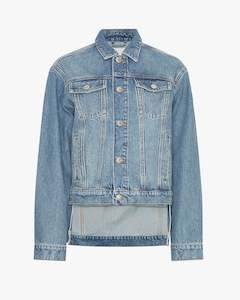 Stel: Riga Denim Split-Length Jacket