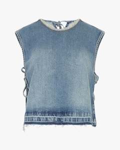 Stel: Lagos Denim Vest