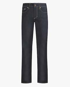 Womens Jeans: Slim Straight Leg (Rinse Wash)