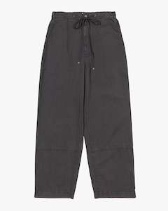 Washed Cotton Wide Pant