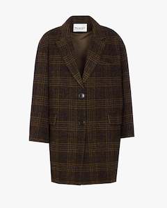 Womens Coats: Limiza Check Coat
