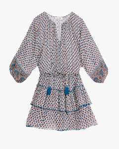 Viti Print LS Dress