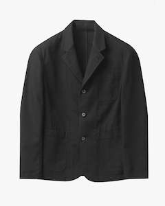 Coor: Washed Cotton 3-Button Blazer