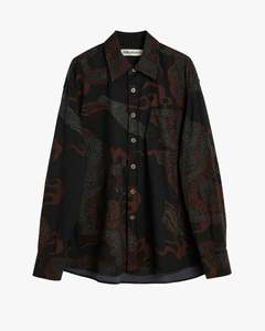 Above Shirt - Abstract Snake Print