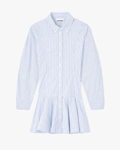 New Arrivals: Stripe Cotton Buttoned Mini Dress
