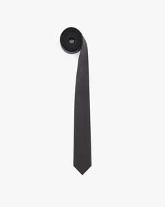 Slim Leather Tie