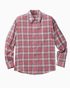 Seersucker Ombre Checkered Shirt