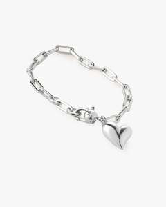 Puffy Heart Bracelet