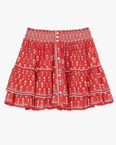 Womens Suits Sets: Ari Print Mini Skirt