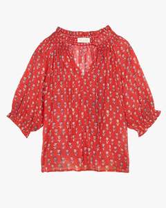 Ari Print SS Top