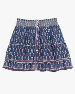 Ari Print Mini Skirt