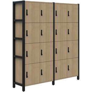 Office Zoning: Grid 40 Modular Locker Storage Unit