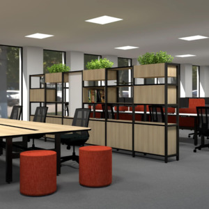 Modular Office Storage: Grid 40 Modular Storage Unit