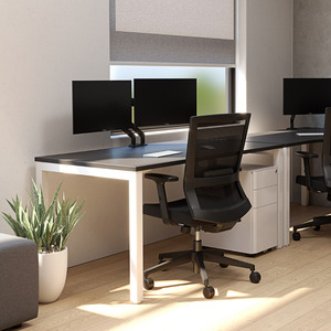 Home Essentials: Knight Cubit Fixed Height Desk