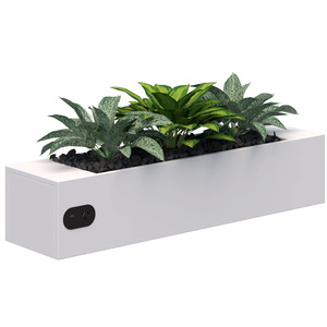 Tabletop Planter Box with Optional Built in Power