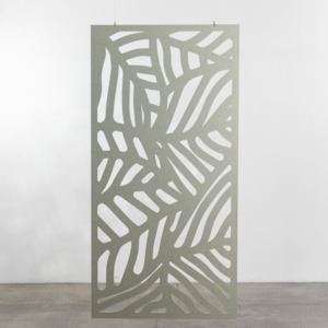 Office Zoning: Ceiling Hung Acoustic Screens - Biophilic Series