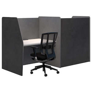 Edge 2 Person Zigzag Focus Booth