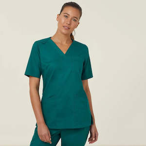 Products: Vital Antibacterial Mayo Scrub Top – CATUMN Hunter Green - Workthreads