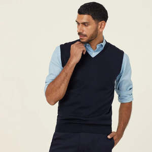 Acrylic V-Neck Vest - CATF24 - Workthreads