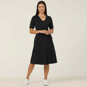 Products: Matt Jersey Wrap Dress - CAT699 - Workthreads