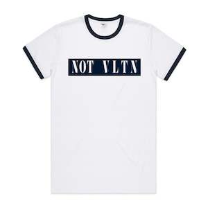 Vol.1 Not VLTN T Navyish & Whiteish - Unisex