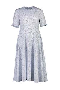 World Womens 2019 2020: WORLD 4534 Proper Dress Pale Blue Stars