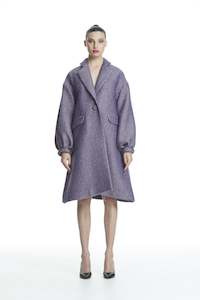 Black Friday 50 Off: WORLD 4444 Connotation Coat Purple Gold Sparkle