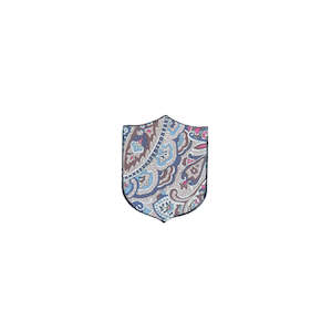 WORLD Liberty Leather Badge - Paisley