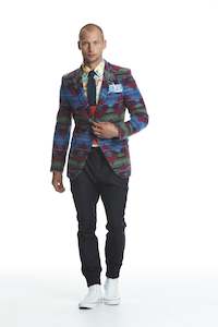 50 Off Past Season Mens: WORLDman 4476 The Filmmaker Blazer Aztec