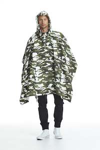 50 Off Womens Blazers Coats: WORLD 4447 Attitude Poncho Camo